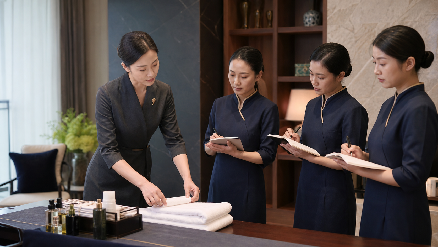 专业家庭服务人才研训现场